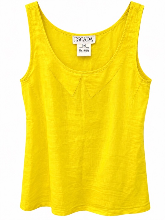 Escada Tops - Escada authentic yellow tank